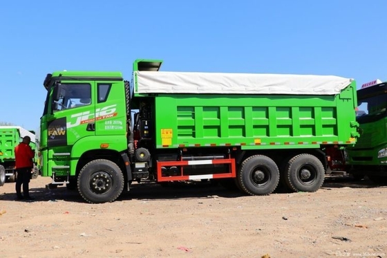 Qingdao Liberation JH6 caminhão pesado 400HP 6X4 5.8m 37 37 Capacidade e janela automática