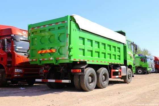 Carros de segunda mão 0 km Qingdao Jiefang JH6 Caminhão pesado 375hp 371hp 6X4 5.6m Caminhão de lixo