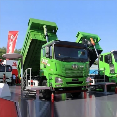 Atualize o seu negócio com o Jiefang JH6 camião pesado 375 371hp 6X4 5.6m camião de lixo