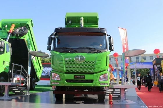 Atualize o seu negócio com o Jiefang JH6 camião pesado 375 371hp 6X4 5.6m camião de lixo