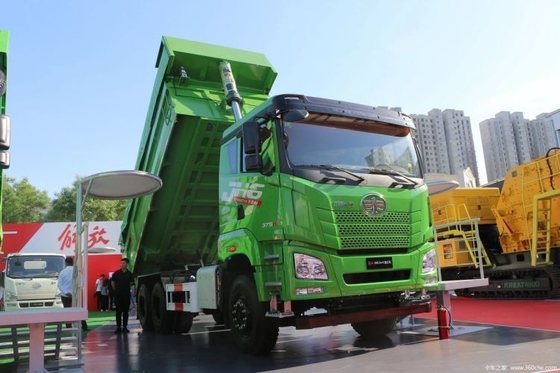 Atualize o seu negócio com o Jiefang JH6 camião pesado 375 371hp 6X4 5.6m camião de lixo