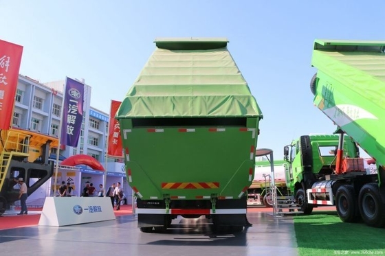 Atualize o seu negócio com o Jiefang JH6 camião pesado 375 371hp 6X4 5.6m camião de lixo