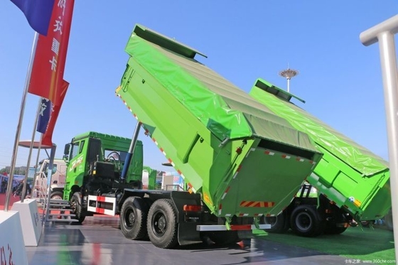 Atualize o seu negócio com o Jiefang JH6 camião pesado 375 371hp 6X4 5.6m camião de lixo