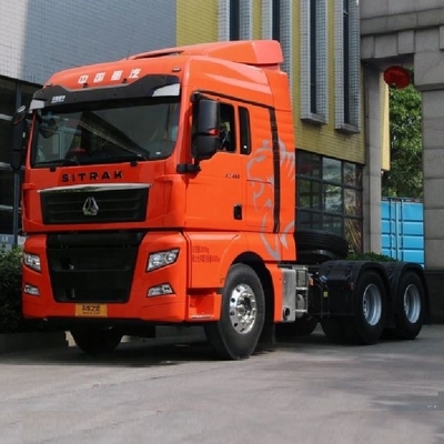 Cabeça de caminhão de reboque de 460 HP 6X4 Sinotruk Shondeka SITRAK G7 com ar condicionado automático