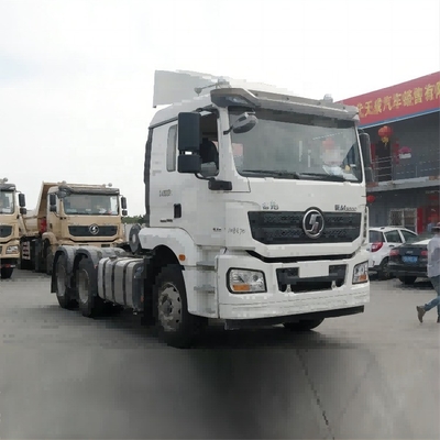 2 número de mudança de marcha atrás 375hp 6X4 M3000 cabeça de reboque do caminhão de Shaanxi Automobile