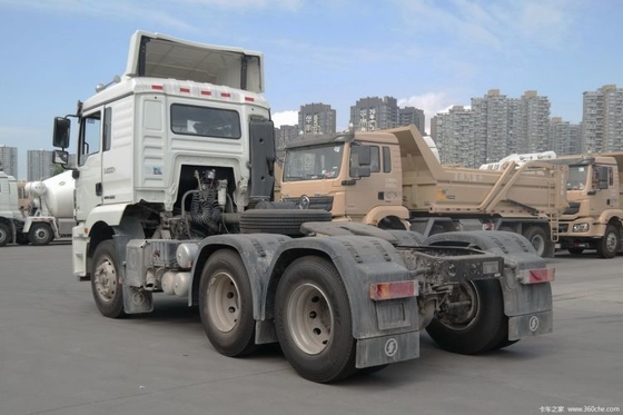 2 número de mudança de marcha atrás 375hp 6X4 M3000 cabeça de reboque do caminhão de Shaanxi Automobile