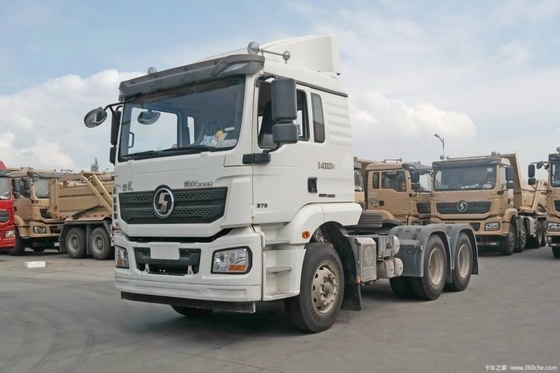 2 número de mudança de marcha atrás 375hp 6X4 M3000 cabeça de reboque do caminhão de Shaanxi Automobile