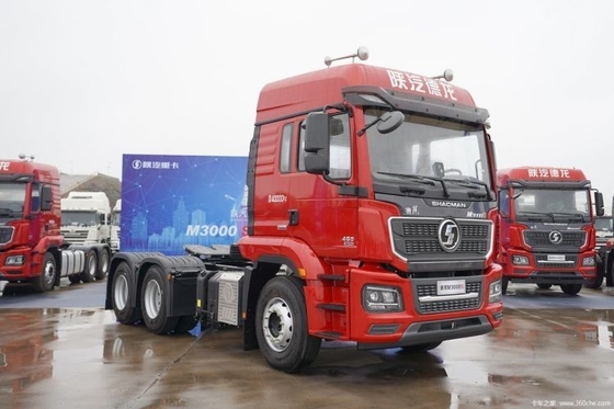 Shaanxi Automobile M3000S 6X4 Tração Truck Head 460HP ESC ≥ 600L Capacidade do tanque de combustível