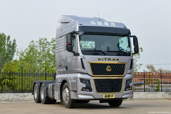 Sinotruk SITRAK C9H caminhão pesado 570 HP 6X4 AMT Locomotiva de tração automática com longa