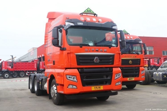 Versátil SINOTRUCK SITRAK G7 540 HP 6X4 Cabeça de pinça de tractor de transporte de mercadorias perigosas