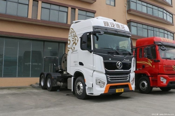 Shaanxi Heavy Cardron X5000S 560hp 6X4 LNG Tractor Truck Head em um com caixa de engrenagens FAST