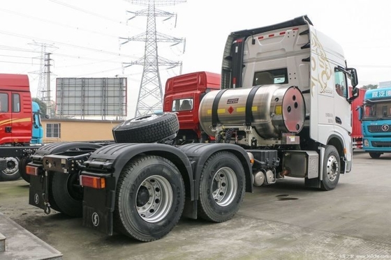 Shaanxi Heavy Cardron X5000S 560hp 6X4 LNG Tractor Truck Head em um com caixa de engrenagens FAST