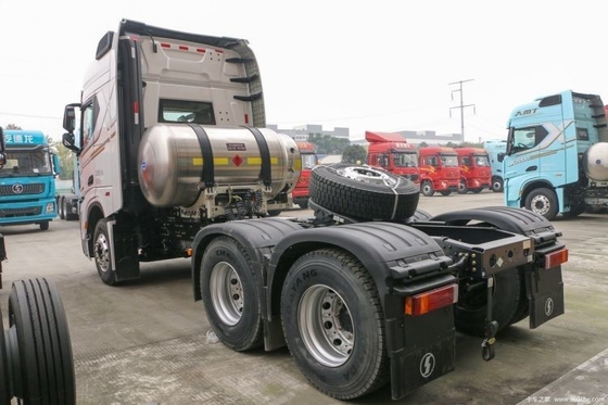 Shaanxi Heavy Cardron X5000S 560hp 6X4 LNG Tractor Truck Head em um com caixa de engrenagens FAST