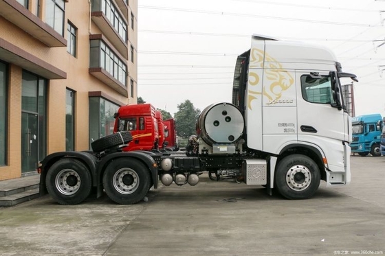 Shaanxi Heavy Cardron X5000S 560hp 6X4 LNG Tractor Truck Head em um com caixa de engrenagens FAST