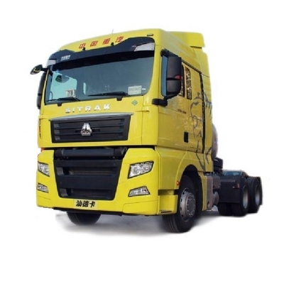 Sinotruk SITRAK C7H 430 HP 6X4 LNG Removido Caminhão cabeça em meia fila fileiras de assentos e ABS