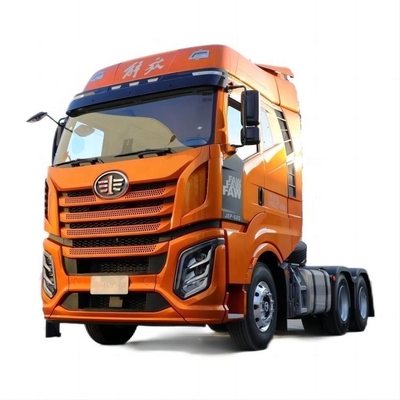 FAW Jiefang J6V 520HP 6X4 cabeça de caminhão de tração de engrenagem automática para o segmento de caminhões pesados