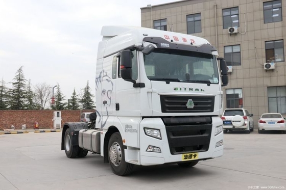 Caminhão pesado usado SITRAK G7 440 HP Caminhões tractor 4 * 2 com caixa de engrenagens Sinotruk