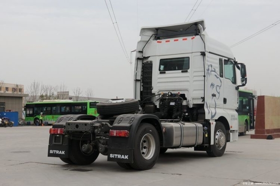 Caminhão pesado usado SITRAK G7 440 HP Caminhões tractor 4 * 2 com caixa de engrenagens Sinotruk