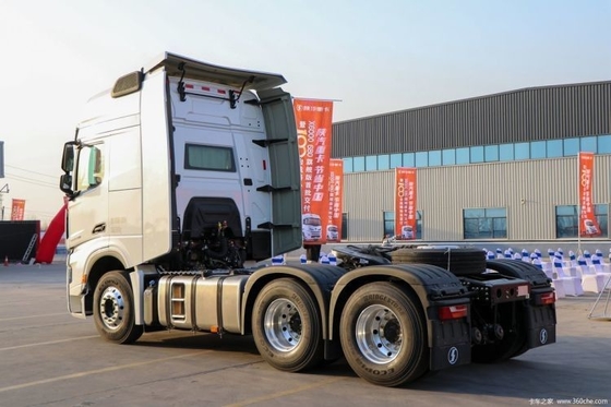 Diesel Delong X6000 680 HP Shacman caminhão 6x4 cabeça de tractor para transporte de carga parcial