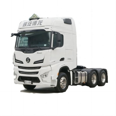 Capa de camião Delong X6000 490HP 6x4 Euro 6 Padrão de emissões 10R22.5 Pneus