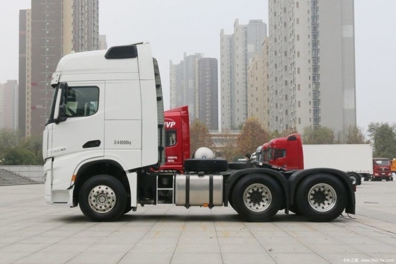 Capa de camião Delong X6000 490HP 6x4 Euro 6 Padrão de emissões 10R22.5 Pneus