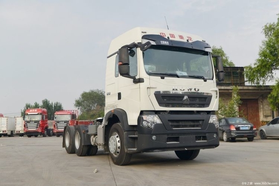 Transporte de carga parcial facilitado com o HOWO TX caminhão pesado 430 HP 6X4 caminhão tractor
