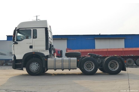 Transporte de carga parcial facilitado com o HOWO TX caminhão pesado 430 HP 6X4 caminhão tractor