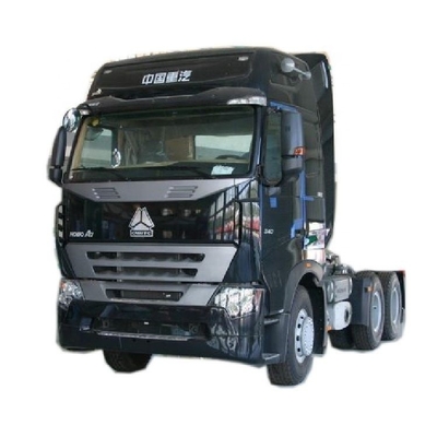 Caminhões de tração HOWO A7 6x4 usados com capacidade de tanque de combustível de 400-500L e motor SINOTRUCK