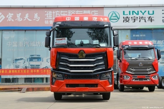 Obter o melhor negócio em HOWO Max 460 cavalos de força 6X4 caminhões tractor com 16 Forward Shift