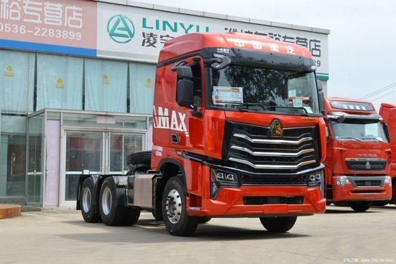 Obter o melhor negócio em HOWO Max 460 cavalos de força 6X4 caminhões tractor com 16 Forward Shift
