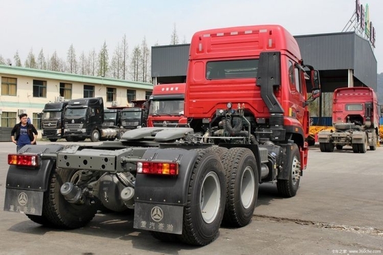 Euro 4 Hohan J7B camião pesado 380 HP 6X4 camião de cabeça de tractor com 2 números de marcha atrás