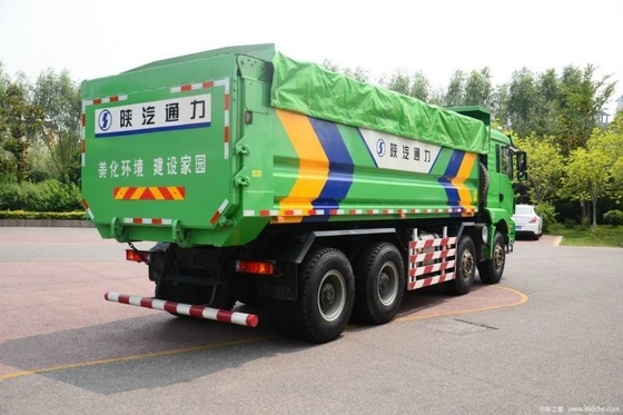 Shacman Delong M3000 336 HP 8X4 Dump Trucks com 12 marchas para a frente e direita