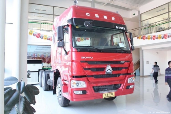 Caminhão pesado HOWO 6X4 cabeça de caminhão de tração com 336 hp Weichai WP12.430E201 motor