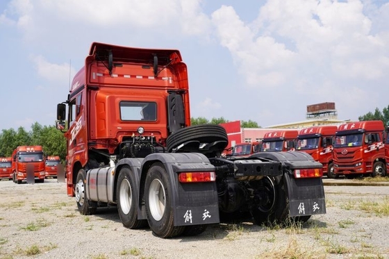 Qingdao Jiefu JH6 460HP 6X4 AMT camiões tractor automático com 2 número de mudança de marcha atrás