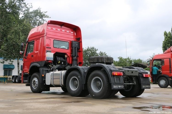Caminhão pesado nacional HOWO cabeça de caminhão de tração com assento do condutor 380HP suspensão aérea