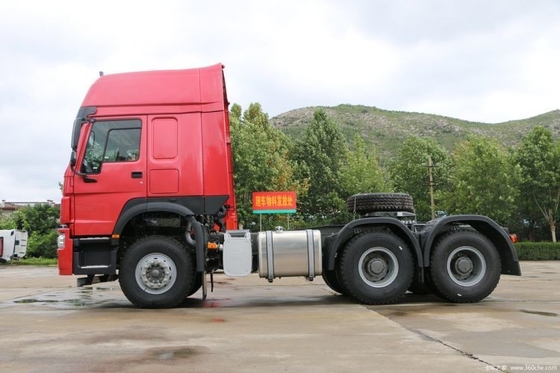 Caminhão pesado nacional HOWO cabeça de caminhão de tração com assento do condutor 380HP suspensão aérea