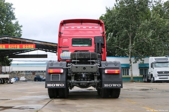 Caminhão pesado nacional HOWO cabeça de caminhão de tração com assento do condutor 380HP suspensão aérea