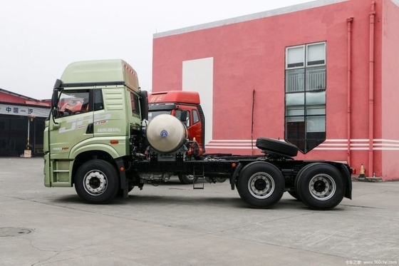 Qingdao Jiefang JH5 caminhão pesado 480 HP 6X4 caminhões tractor de GNL com Cruise Control ACC