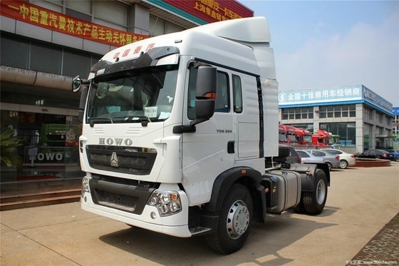 National HOWO T5G 4X2 Traction Truck Head 350 cavalos de potência Truck pesado com touch screen