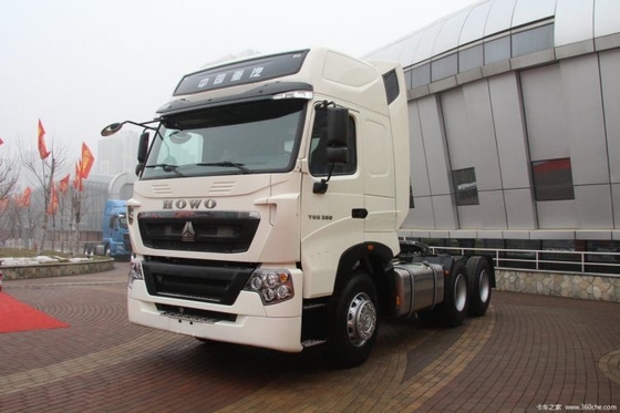 Caminhão pesado HOWO T6G série 380HP 6X4 Caminhões tractor para transporte e logística