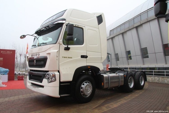 Caminhão pesado HOWO T6G série 380HP 6X4 Caminhões tractor para transporte e logística