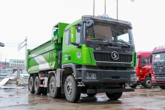Shaanxi Automobile Heavy Cadron X5000 430hp 8X4 5.8m camiões de descarga com direção direita