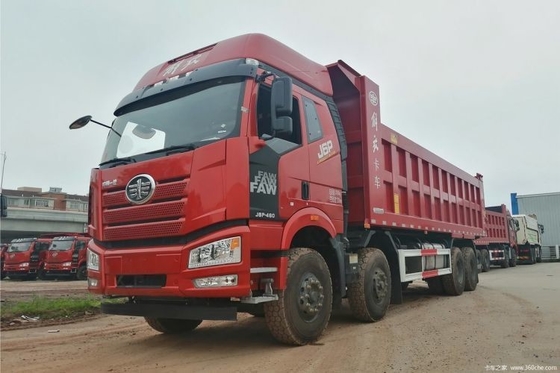 Venda Faw Jiefang J6P 460hp 8X4 8,2m Dump Trucks com transmissão manual e alto binário