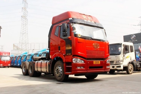 8800 kg Peso bruto do veículo FAW Jiefang J6P camião pesado 460HP 6X4 camiões-trator