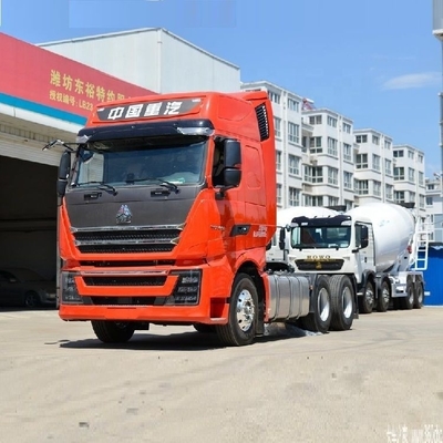 Caminhão pesado nacional equipado com câmera traseira de 360° HOWO TH7 480hp 6X4 Caminhões tractores