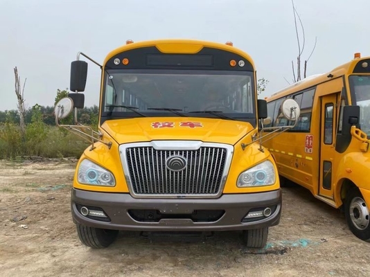 Ônibus escolar Dongfeng para alunos do ensino fundamental Motor diesel de segunda mão Motor Weichai