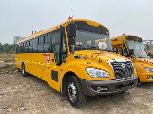 Ônibus escolar Dongfeng para alunos do ensino fundamental Motor diesel de segunda mão Motor Weichai