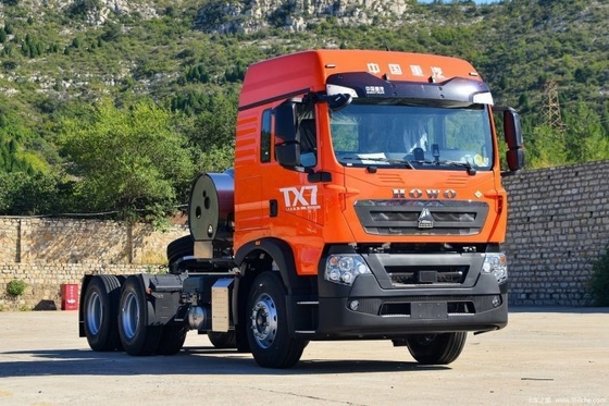 SINOTRUCK caixa de engrenagens Sinotruk HOWO TX7 480hp 6X4 caminhões-trator de GNL para transporte