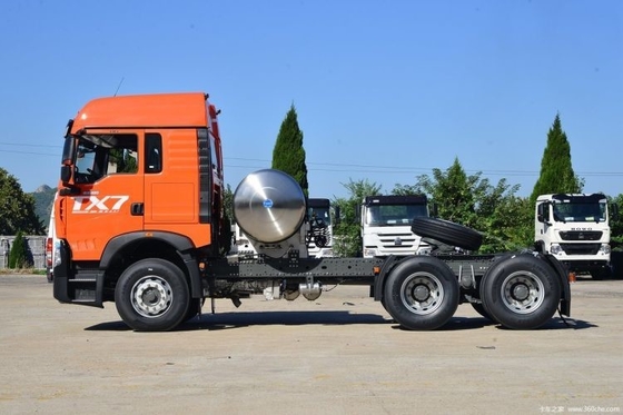 SINOTRUCK caixa de engrenagens Sinotruk HOWO TX7 480hp 6X4 caminhões-trator de GNL para transporte