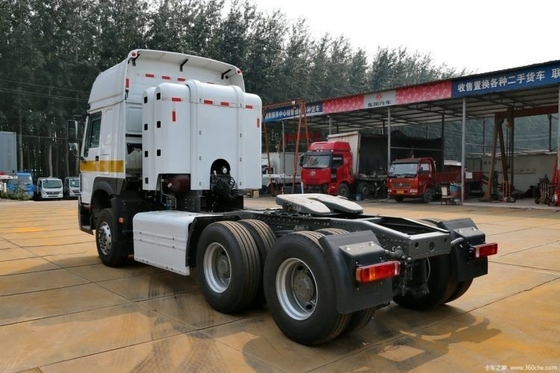 Caminhão pesado nacional de segunda mão de 0 Km HOWO 380 cavalos de potência 6X4 CNG caminhões tractor